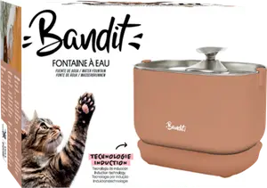 FONTAINE À EAU POUR CHAT MOCHA BANDIT
