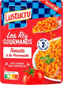 LES RIZ GOURMANDS TOMATE À LA PROVENÇALE LUSTUCRU