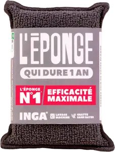 ÉPONGE GRATTANTE LAVABLE INGA