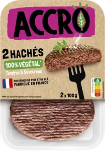STEAK HACHÉ VÉGÉTAL ACCRO