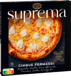 PIZZA 5 FROMAGES SUPREMA SURGELÉE DR OETKER