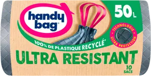 SACS POUBELLE À POIGNÉES ULTRA RESISTANT HANDY BAG