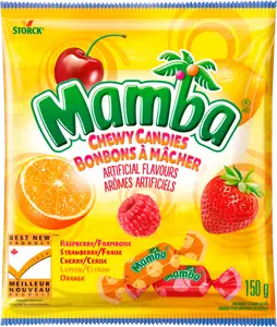 BONBONS À MÂCHER FRUIT PARTY MAMBA