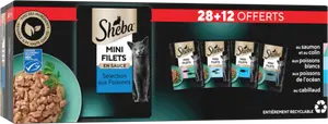 MINI FILETS POCHONS SÉLÉCTION AUX POISSONS SHEBA