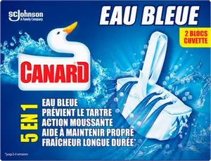 Bloc WC 5en1 eau bleue anti-tartre