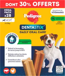DENTASTIX POUR PETIT CHIEN PEDIGREE