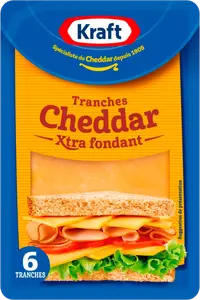 CHEDDAR EN TRANCHES KRAFT