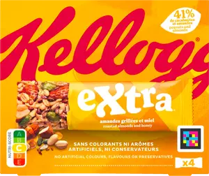BARRES DE CÉRÉALES AU MIEL KELLOGG'S