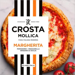 PIZZA MARGHERITA MOZZARELLA SURGELÉE CROSTA MOLLICA