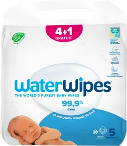 WATERWIPES LINGETTES BÉBÉ