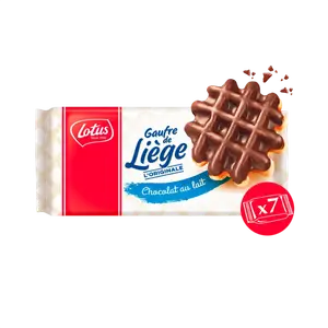 GAUFRE DE LIÈGE CHOCOLAT LOTUS