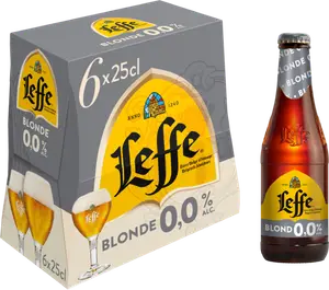 BIÈRE BLONDE LEFFE SANS ALCOOL