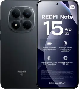 SMARTPHONE XIAOMI REDMI NOTE 15 PRO 5G 256GO NOIR