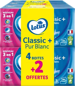 BOITE DE MOUCHOIRS LOTUS