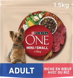 CROQUETTE POUR CHIEN ADULTE RICHE EN BOEUF PURINA ONE