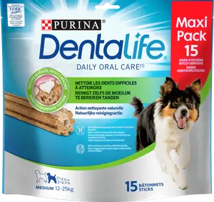 DENTALIFE POUR CHIENS MEDIUM DE 12 À 25KG PURINA