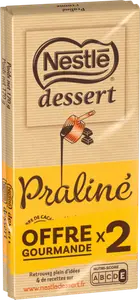 TABLETTES DE CHOCOLAT PRALINÉ NESTLÉ