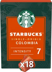 CAPSULES DE CAFÉ COLOMBIA STARBUCKS BY NESPRESSO