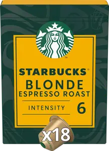 CAPSULES DE CAFÉ BLONDE ESPRESSO ROAST STARBUCKS BY NESPRESSO