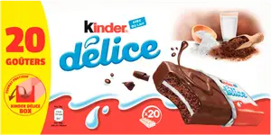 Gateau Cacao Fourre Au Lait Kinder Delice