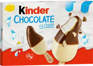 Bâtonnets glacés chocolat au lait