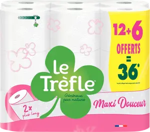 PAPIER TOILETTE LE TRÈFLE