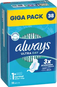 SERVIETTES HYGIÉNIQUES ULTRA DAY ALWAYS