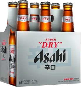 BIÈRE BLONDE SUPER DRY ASAHI