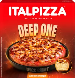 PIZZA DEEP ONE CHEESEBURGER SURGELÉE ITALPIZZA