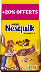 POUDRE CHOCOLATÉE POCHE NESQUIK