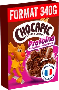 CÉRÉALES PROTÉINÉES CHOCOLAT CHOCAPIC NESTLÉ
