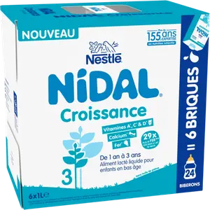 LAIT INFANTILE CROISSANCE 3 NIDAL
