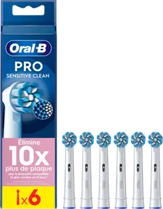 BROSSETTES PRO SENSITIVE CLEAN ADULTES ORAL-B