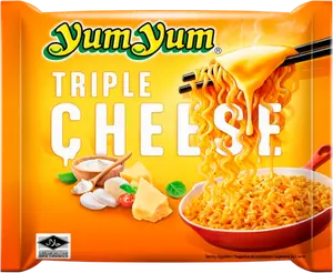 NOUILLES INSTANTANÉES TRIPLE CHEESE YUM YUM