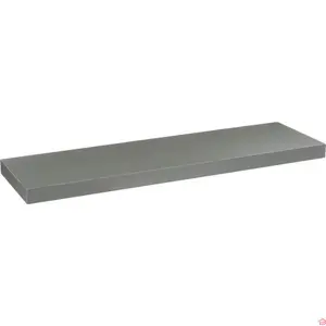 ÉTAGÈRE MURALE VERT DE GRIS EN MDF 80 CM RANGEMENT ET DÉCORATION INTÉRIEURE