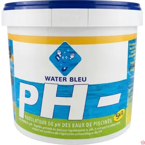 Régulateur de Ph- en Poudre pour Piscine 5 Kg Réducteur de Ph Water Bleu