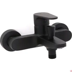MITIGEUR BAIGNOIRE COMPLET NOIR ROCKET CLEVER