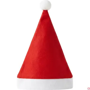 BONNET DE PÈRE NOËL POUR ENFANT 25 X 36 CM