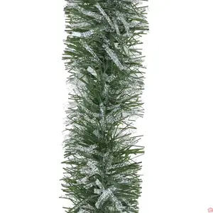 GUIRLANDE CHEVEUX D’ANGE VERTE ENNEIGÉE 12 X 180 CM