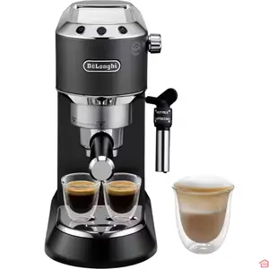 MACHINE À EXPRESSO DELONGHI DEDICA NOIRE 1300 W AVEC POMPE 15 BARS ET BUSE VAPEUR