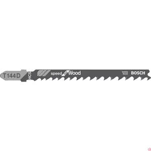 JEU DE 5 LAMES DE SCIE SAUTEUSE POUR COUPE RAPIDE DU BOIS MODÈLE T 144 D