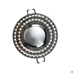 SPOT ALUMINIUM CRISTAL ROND MR16 PRD3722 BK CL