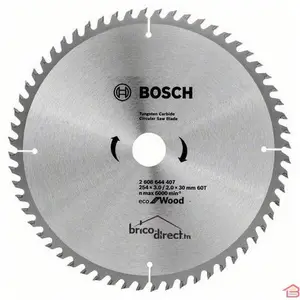 Lame de Scie Circulaire 254x3.0/2.0x30 60t Eco For