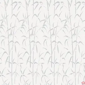 FILM AUTOCOLLANT TRANSPARENT BAMBOO WEISS 2M X 45CM - ALKOR