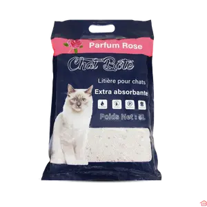 Litiere Absorbante 5l Rose Chat Bote