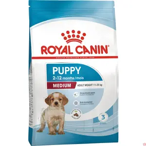 Croquettes pour Chiot de Race Moyenne en Croissance 1 Kg Royal Canin Medium Puppy