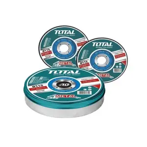 Jeu de disques à metaux abrasif TOTAL