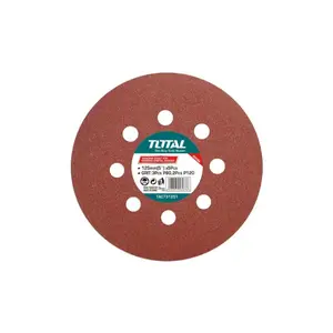 Feuille de ponçage pour ponceuse à orbite aléatoire TOTAL