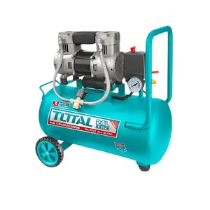 Compresseur d'air silencieux 24L TOTAL
