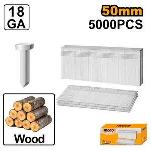 Clous de finition 50 mm – 5 000 pièces INGCO ANA18501